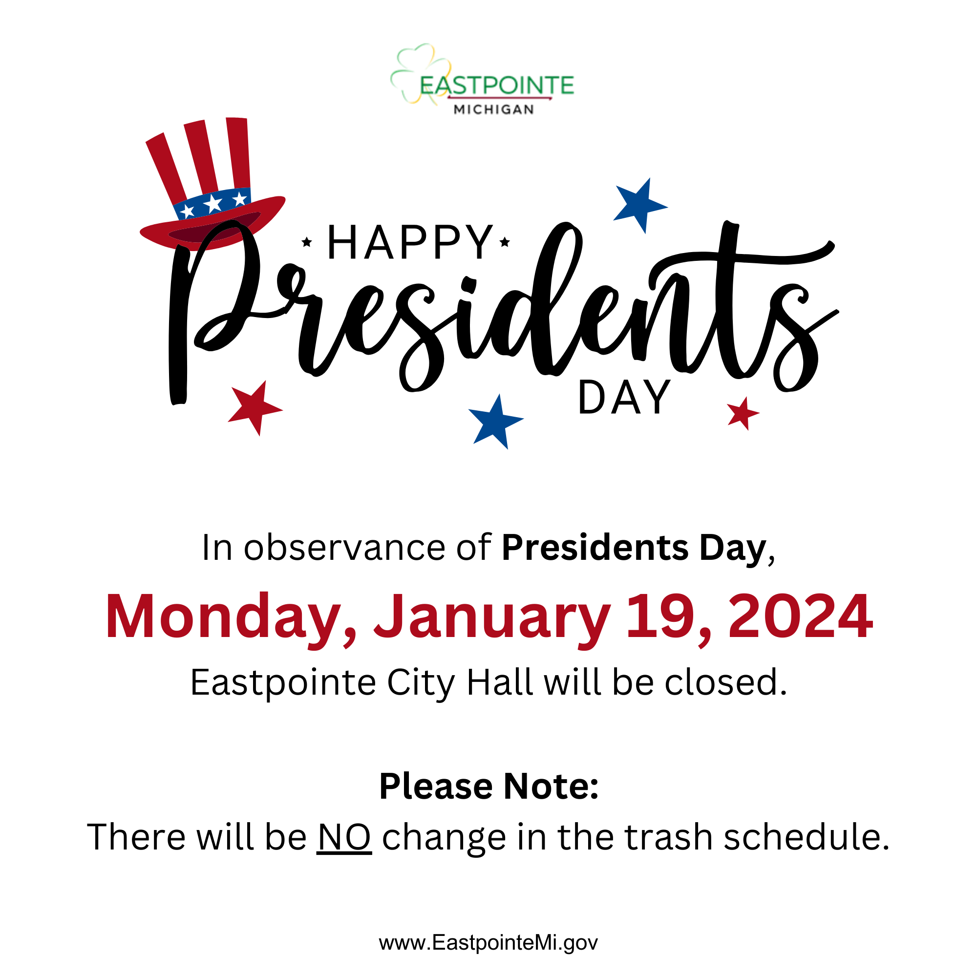 Presidents Day 2024 